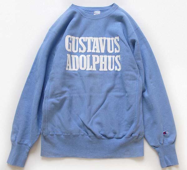 90s USA製 Championチャンピオン GUSTAVUS ADOLPHUS リバースウィーブ