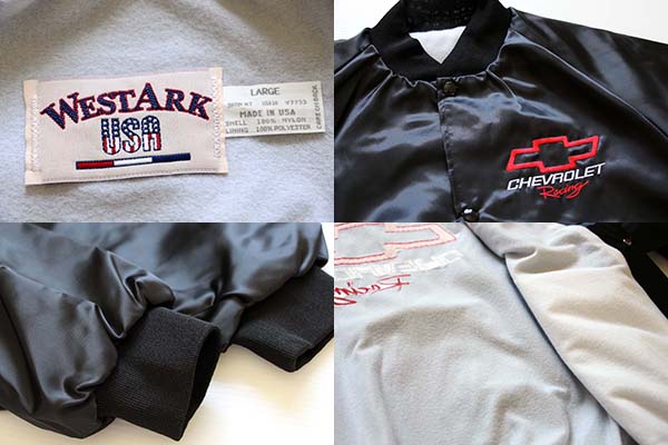 デッドストック☆90s USA製 WESTARK CHEVROLET Racing シボレー ロゴ
