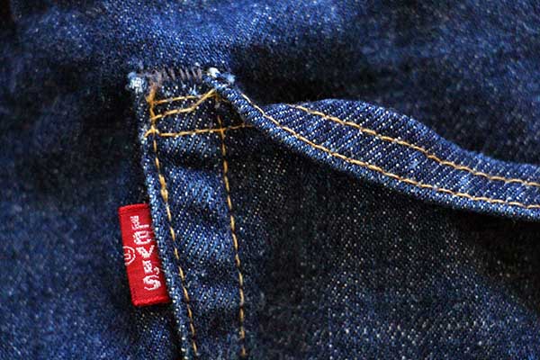 70s USA製 Levi'sリーバイス 505 シングル 66前期 耳付き デニムパンツ