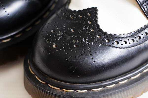 英国製 DR.MARTENSドクターマーチン ウイングチップ レザーシューズ