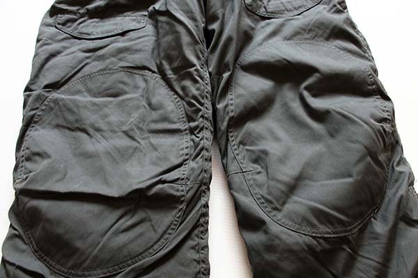 80s 米軍 USAF F-1B 中綿入り フライトパンツ サスペンダー付き セージ