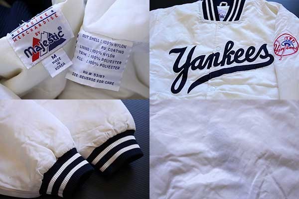 90s Majestic MLB New York Yankees ニューヨーク ヤンキース ナイロン