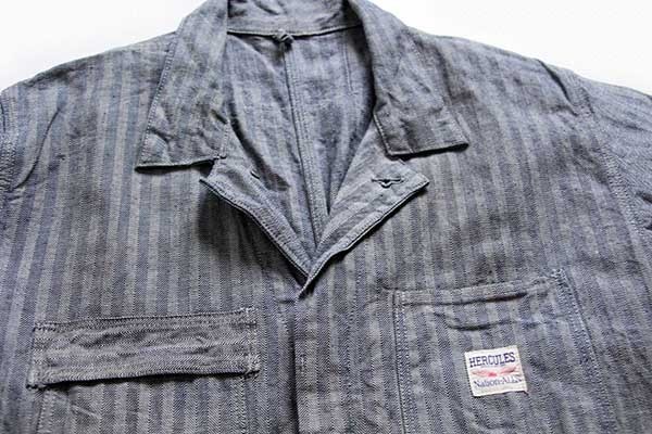50s HERCULESヘラクレス HBT ヘリンボーンツイル オールインワン