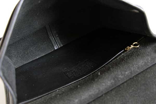 USA製 COACH オールド コーチ 2WAY レザー ショルダーバッグ 黒☆E4C