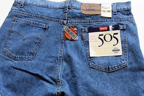 デッドストック☆90s USA製 Levi'sリーバイス 505 デニムパンツ w40