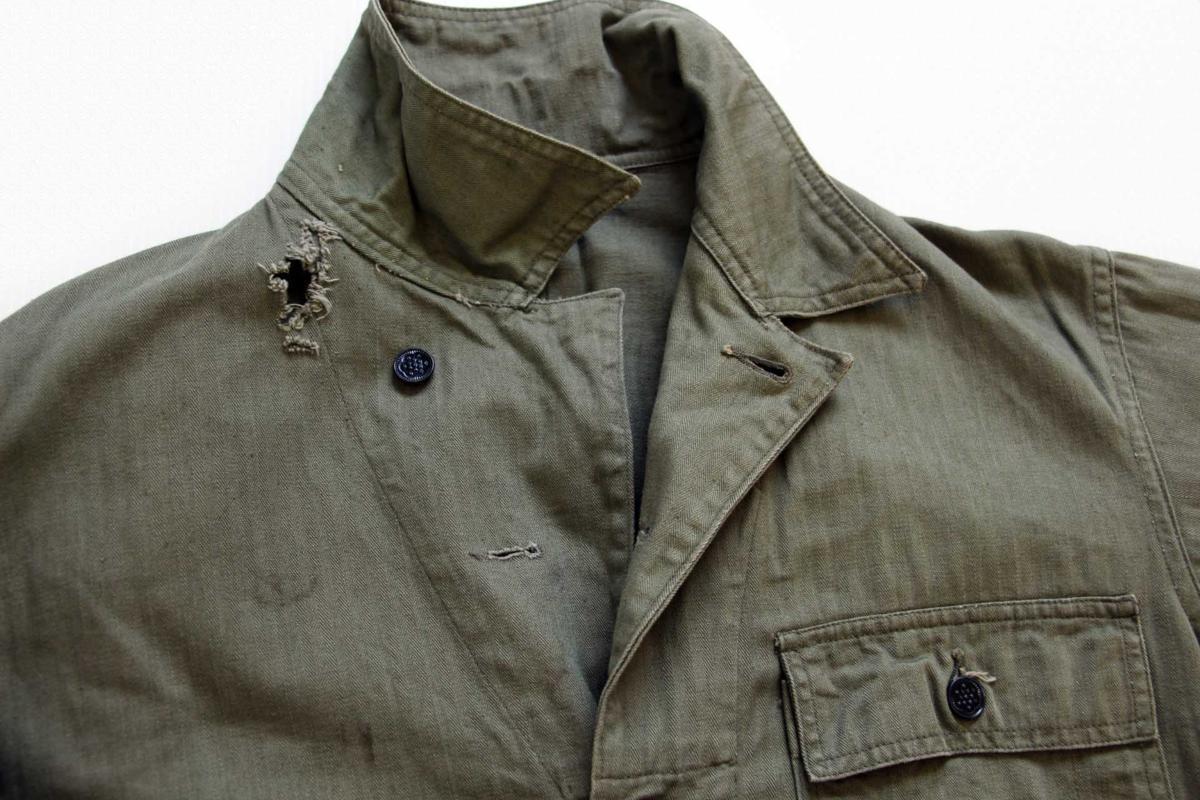 40s 米軍 U.S.ARMY M-43 HBT ヘリンボーンツイル オールインワン