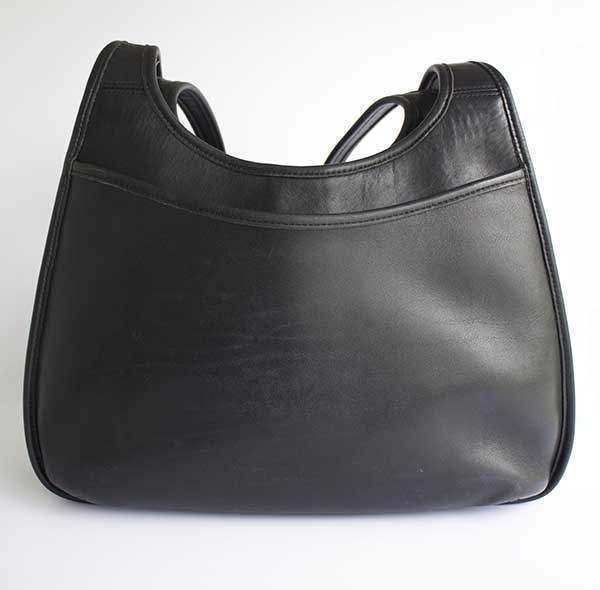 USA製 COACH オールド コーチ レザー ハンドバッグ 黒☆9035