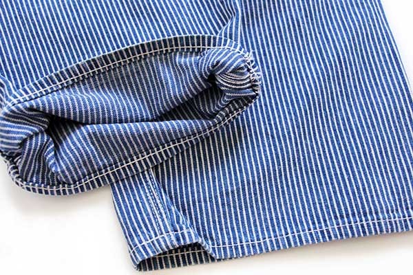 70s USA製 Leeリー ヒッコリー ストライプ オーバーオール - Sixpacjoe