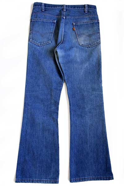 70s USA製 Levi'sリーバイス 646 シングル 66前期 デニムパンツ w34