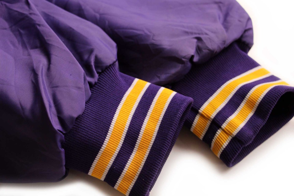 90s USA製 gem SPORTSWEAR 刺繍&パッチ付き キルティングライナー