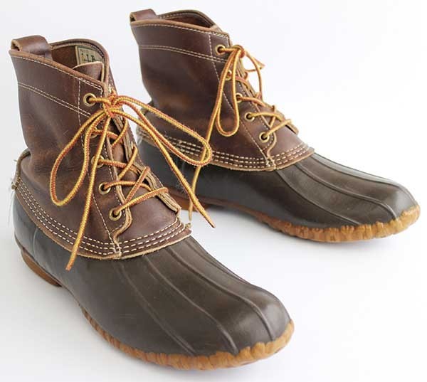 80s USA製 L.L.Bean メインハンティング 5ホール ビーンブーツ