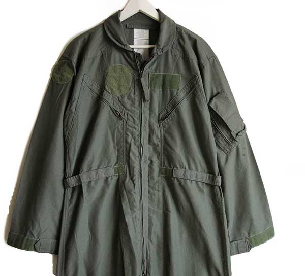 90s 米軍 CWU-27/P カバーオール アラミド フライトスーツ セージ