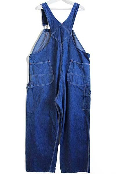 60s UNION MADE インディゴ デニム オーバーオール - Sixpacjoe Web Shop