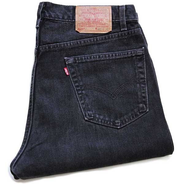 00s USA製 Levi'sリーバイス 505 ブラック デニムパンツ w36 L30☆47