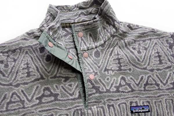90s USA製 patagoniaパタゴニア スウィッチバック 総柄 シンチラ