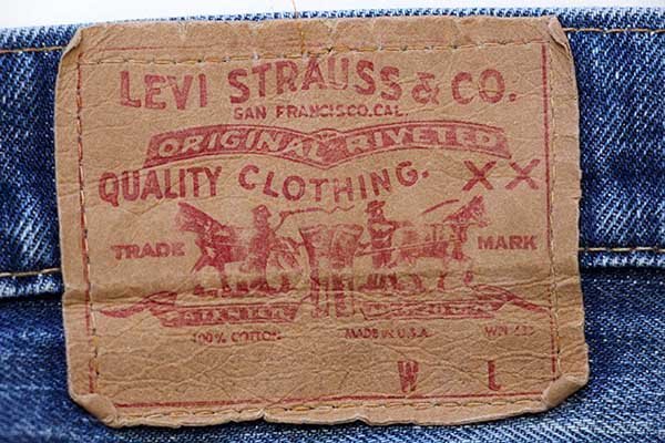 70s USA製 Levi'sリーバイス 505 シングル 66前期 デニムパンツ w36