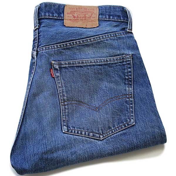 70s USA製 Levi'sリーバイス 505 シングル 66前期 デニムパンツ w36