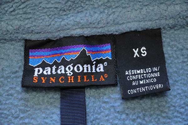 00s メキシコ製 patagoniaパタゴニア マースピアル ハーフジップ プル