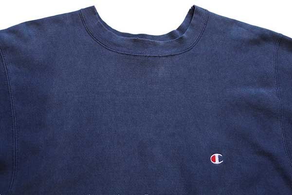 80s USA製 Championチャンピオン ワンポイント リバースウィーブ