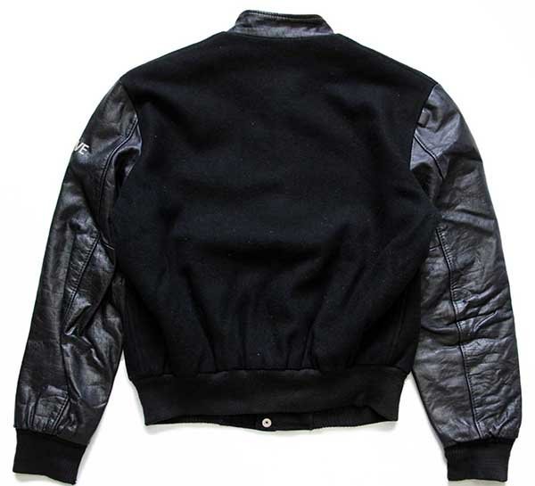 90s カナダ製 ED BUD'S SALES LTD DAVE刺繍 スタンドカラー メルトン