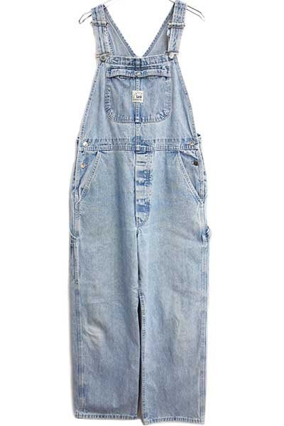 90s USA製 Leeリー RIVETED デニム オーバーオール L - Sixpacjoe Web Shop