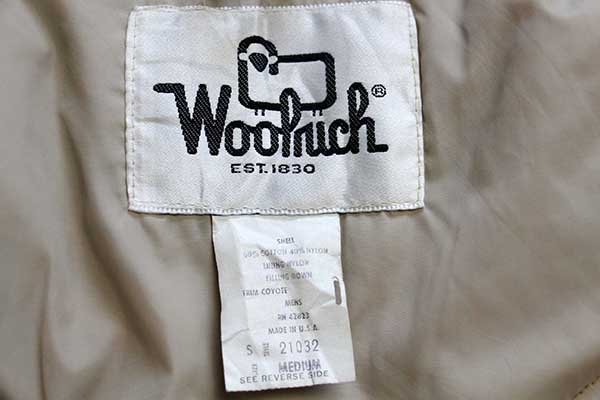70s USA製 Woolrichウールリッチ コヨーテファー アークティック