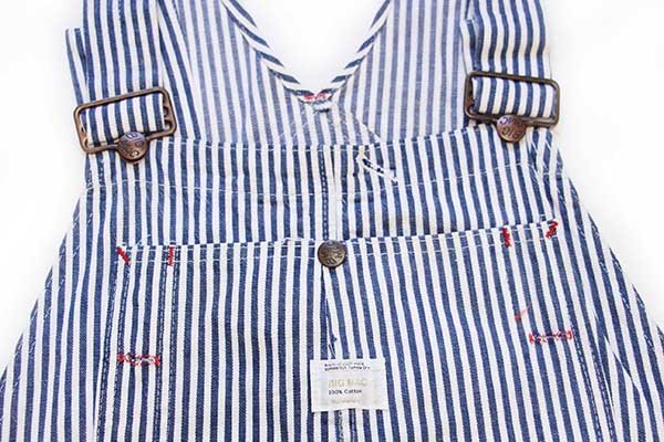 70s JCPenney BIGMACビッグマック エプロン付き ヒッコリー ストライプ