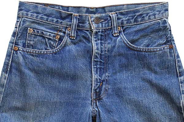 70s USA製 Levi'sリーバイス 505 シングル 66前期 デニムパンツ w29