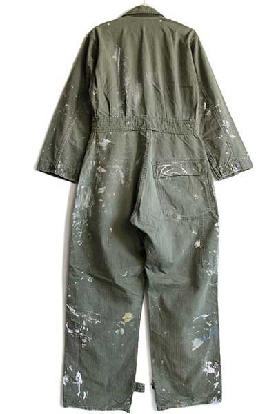 40s 米軍 U.S.ARMY M-43 HBT ヘリンボーンツイル オールインワン