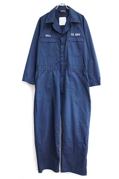 90s 米軍 U.S.NAVY ユーティリティ シップボード カバーオール