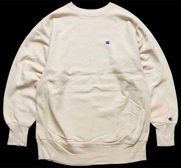 90s USA製 Championチャンピオン ワンポイント リバースウィーブ