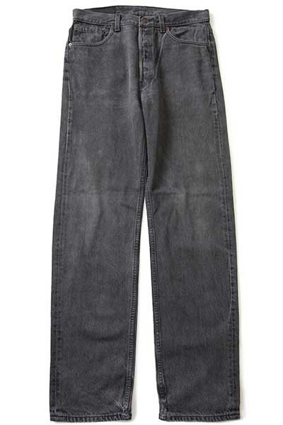 90s USA製 Levi'sリーバイス 501 ブラック デニムパンツ w34 L34