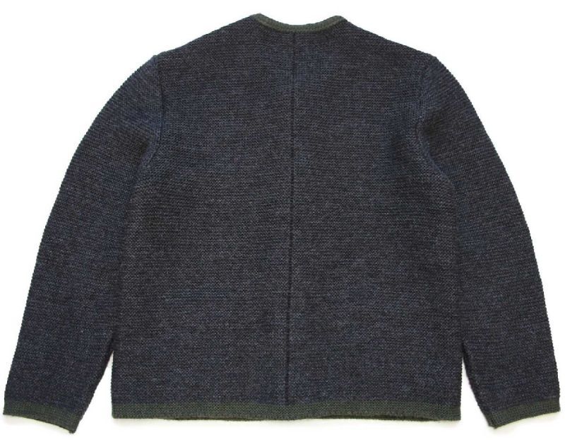 EU製 St.Peter Trachten 鹿角ボタン ノーカラー チロリアン ウール