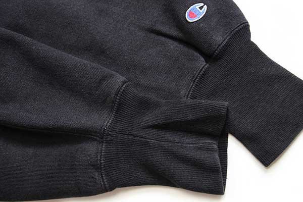 90s USA製 Championチャンピオン スクリプト ビッグロゴ刺繍 リバース