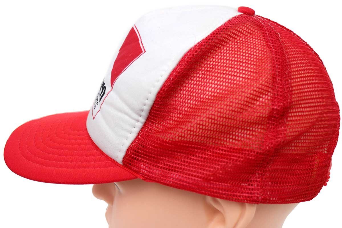 90s Marlboro TEAM ROBERTS マルボロ ロゴ ツートン 切り替え メッシュ