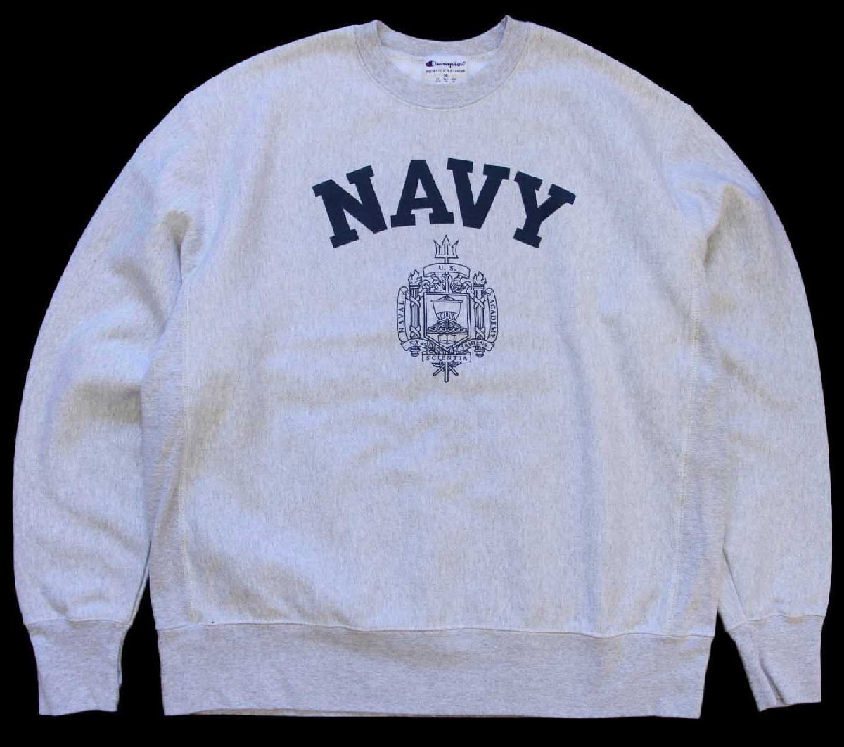 Championチャンピオン 米軍 NAVY U.S.NAVAL ACADEMY ロゴ リバース