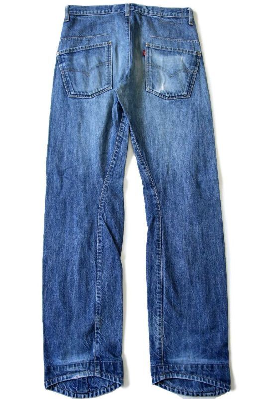 00s ポーランド製 Levi'sリーバイス ENGINEERED JEANS 00001 立体裁断