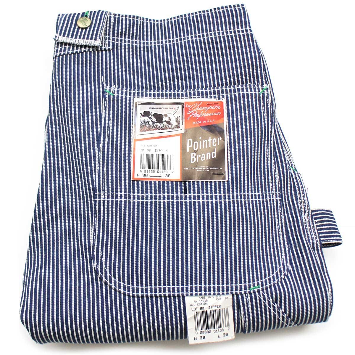 デッドストック☆90s USA製 POINTERポインター ローバック ヒッコリー