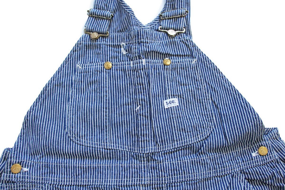 60s USA製 Leeリー ヒッコリー ストライプ オーバーオール w41