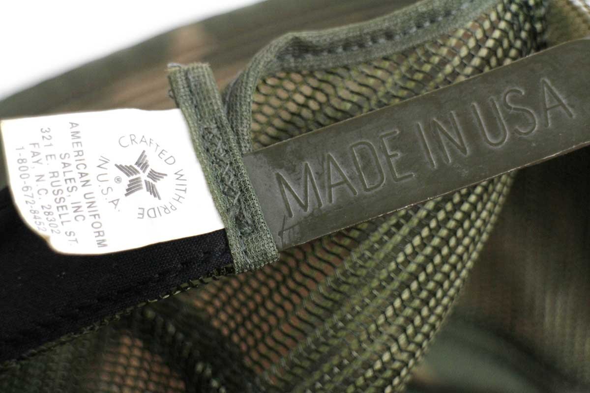 80s USA製 VERMONT The Green Mountain Boys パッチ付き ウッドランド