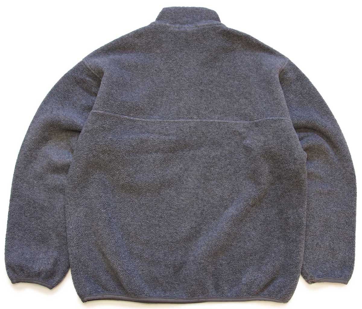 90s ポルトガル製 patagoniaパタゴニア フリース スナップT グレー