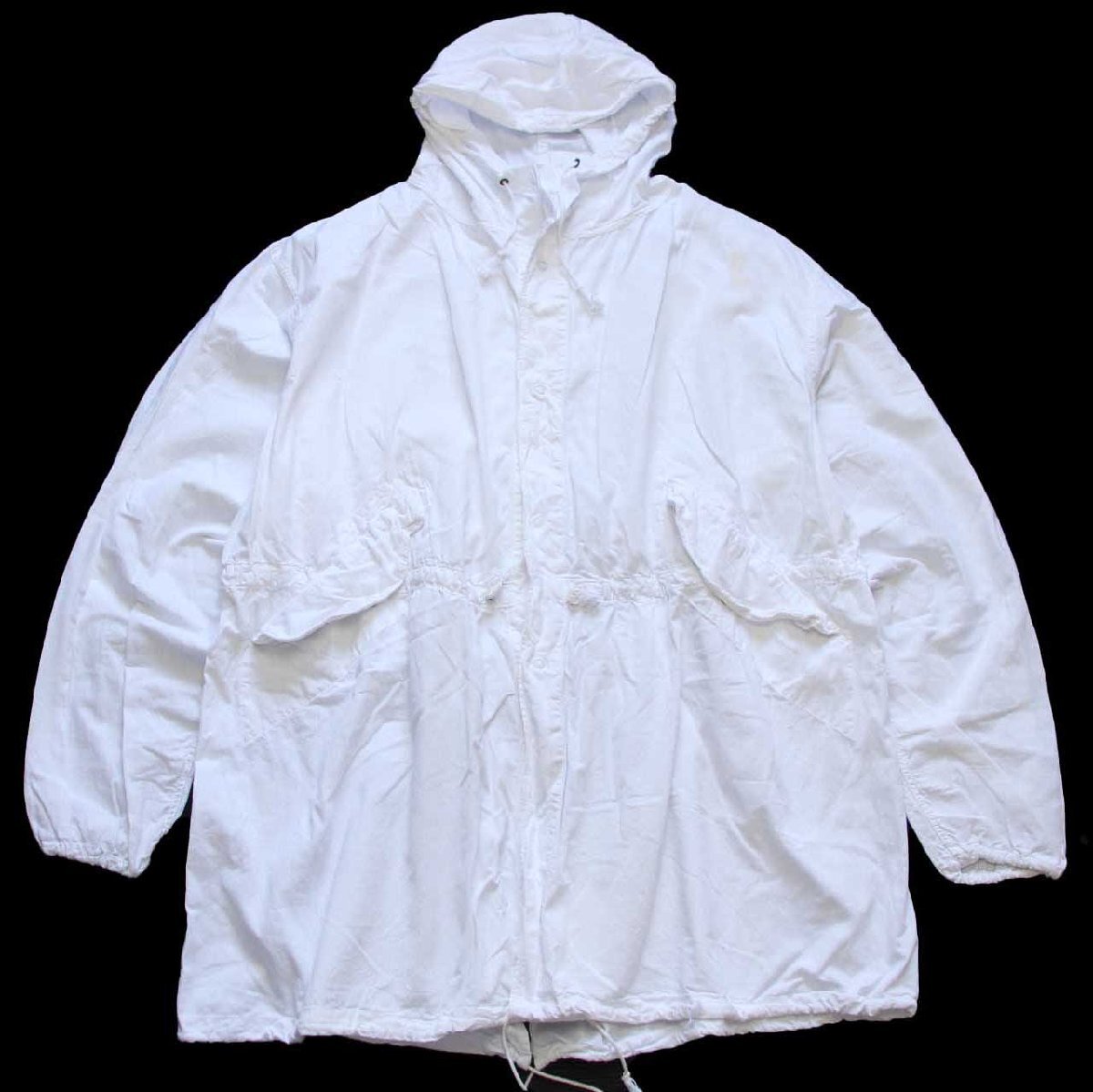 50s 米軍 U.S.ARMY コットン スノーカモ フィールド パーカー ホワイト