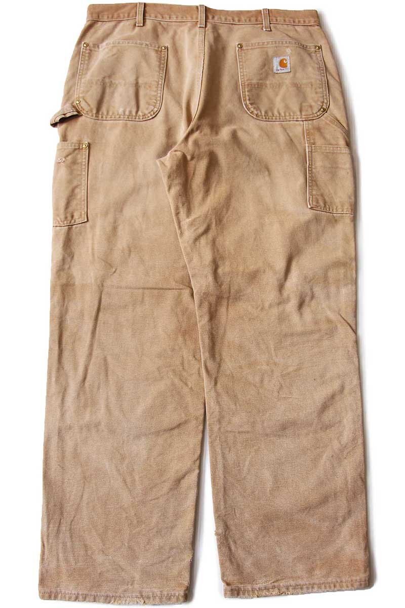 USA製 carharttカーハート ダブルニー ダック地 ペインターパンツ ボロ