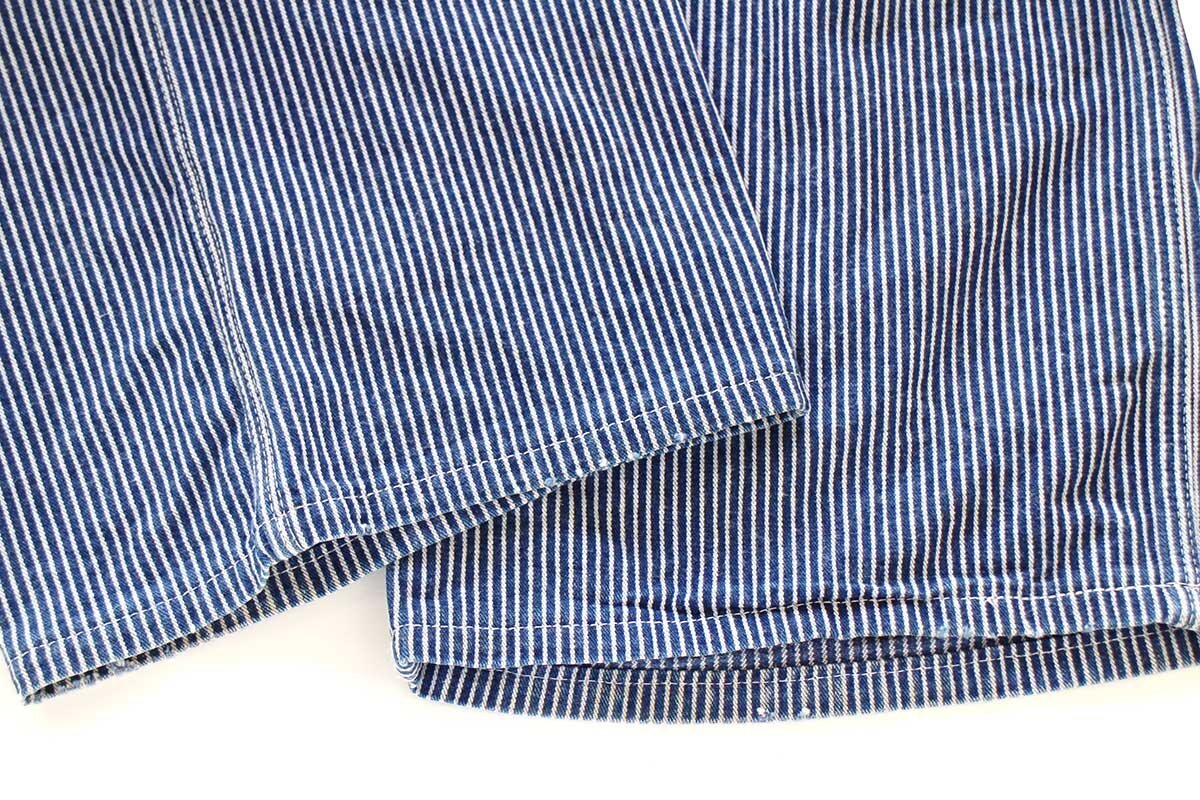 90s USA製 Dickiesディッキーズ ヒッコリー ストライプ オーバーオール