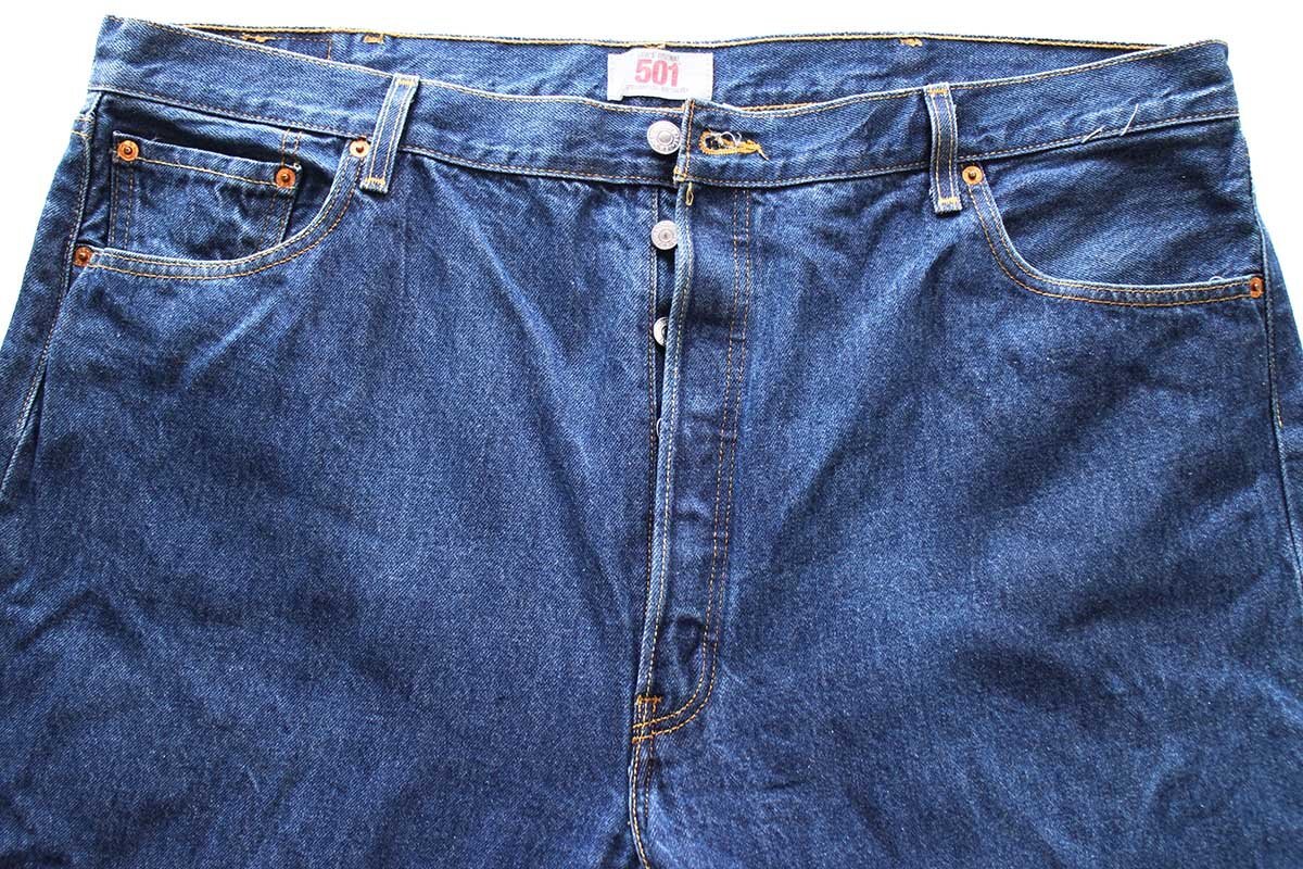 00s メキシコ製 Levi'sリーバイス 501 デニムパンツ W46 L30☆特大