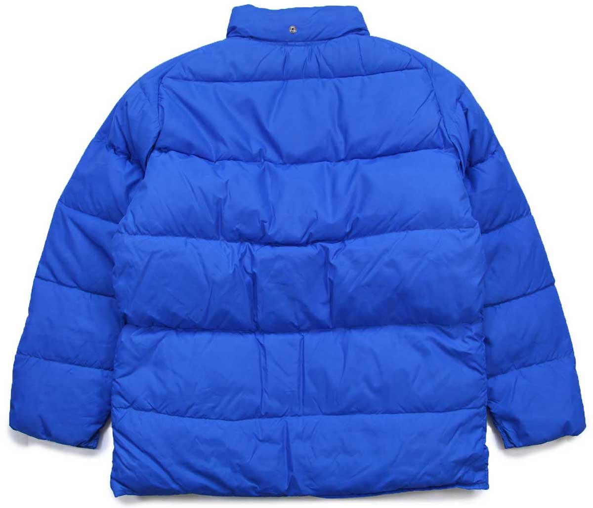 70s Woolrichウールリッチ ナイロン ダウンジャケット 青 L