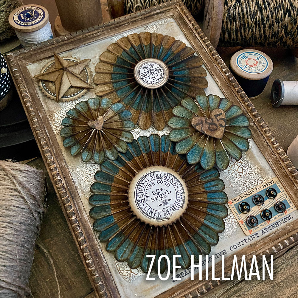 Sizzix Thinlits Die Set 7PK Vault Rosettes by Tim Holtz – Sizzix.com