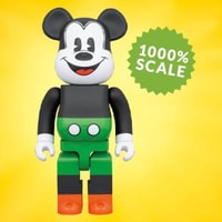 Be@rbrick Mickey Mouse 1930's Poster 1000% Collectible Figure