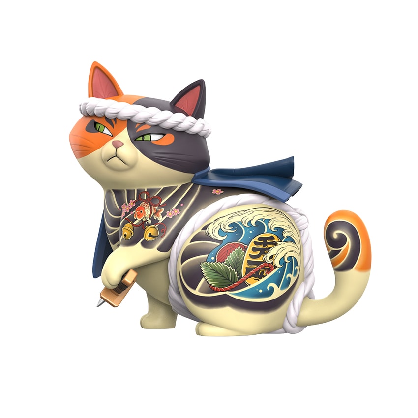 SyndiCats Nyakuza Polystone Statue by Mighty Jaxx | Sideshow