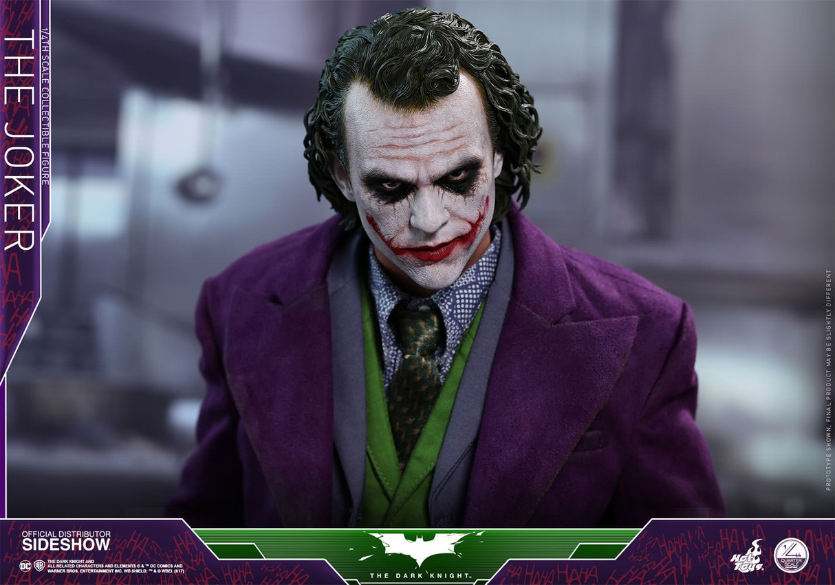 The Joker 1/4 Scale Figure by Hot Toys | Sideshow Collectibles